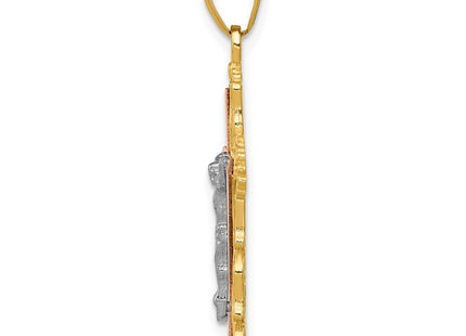 14k Tri-Color Pendants Style D3644 - Classique Jewelry Inc.