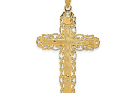 14K Crucifix Pendant (Style D3648)