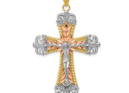 14k Tri-Color Pendants Style D3653 - Classique Jewelry Inc.