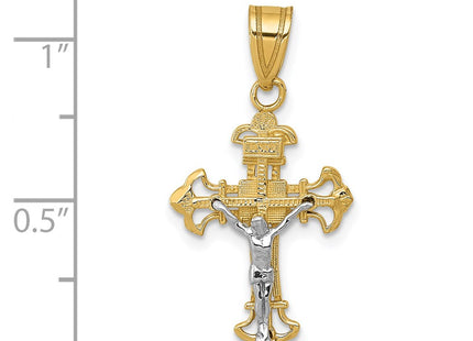 14k Two-tone Jewelry Style D3675 - Classique Jewelry Inc.