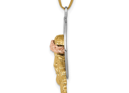 14k Tri-Color Jewelry Style D3703 - Classique Jewelry Inc.
