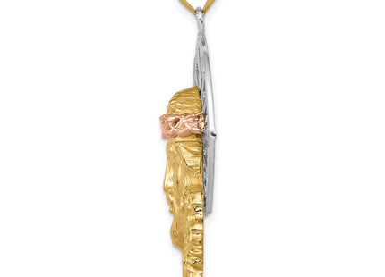 14k Tri-Color Pendants Style D3704 - Classique Jewelry Inc.
