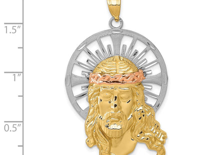 14k Tri-Color Pendants Style D3704 - Classique Jewelry Inc.