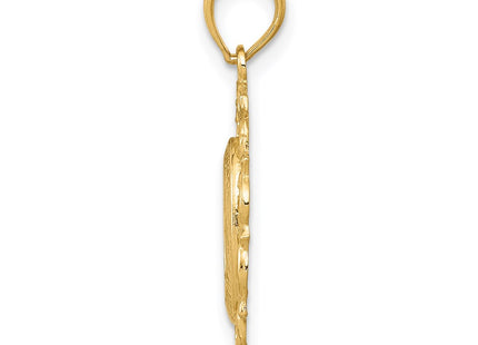 14k Yellow Gold Pendants Style D3705 - Classique Jewelry Inc.