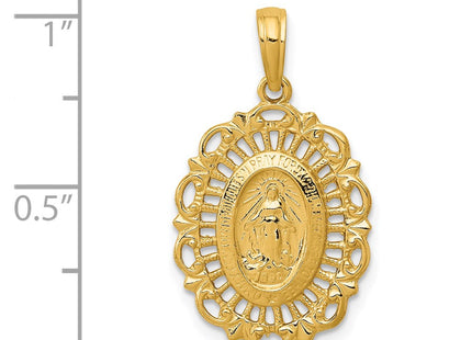 14k Yellow Gold Pendants Style D3705 - Classique Jewelry Inc.