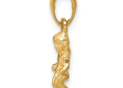 14k Yellow Gold Pendants Style D3719 - Classique Jewelry Inc.