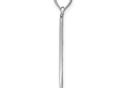 14k White Gold Pendants Style D3723W - Classique Jewelry Inc.