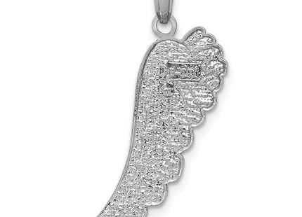 14k White Gold Pendants Style D3723W - Classique Jewelry Inc.