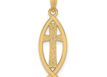 14K gold pendant