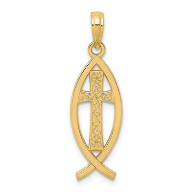14K gold pendant