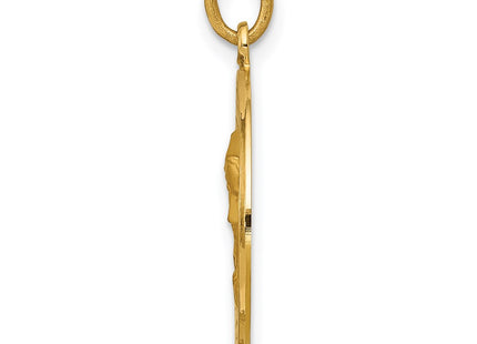 14k Yellow Gold Pendants Style D3759 - Classique Jewelry Inc.