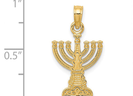 14K gold pendant, another view