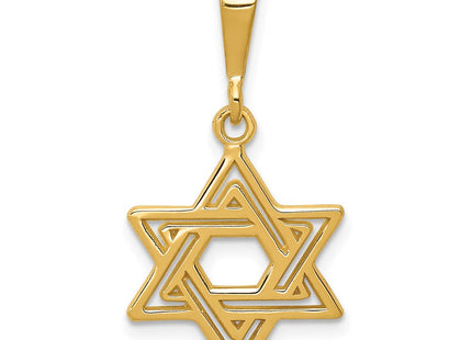 14K gold star charm
