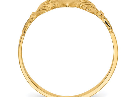14k Yellow Gold Rings Style D3816 - Classique Jewelry Inc.