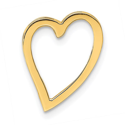 14K gold heart chain