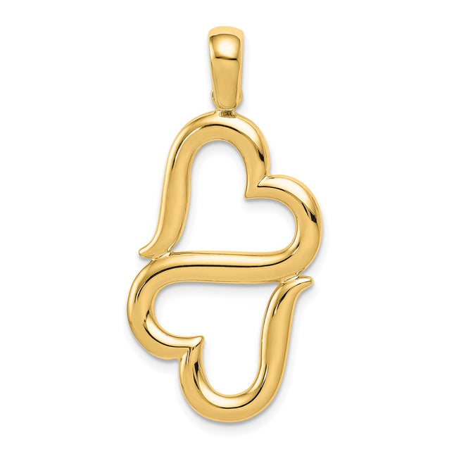 14k Yellow Gold Pendants Style D3824 - Classique Jewelry Inc.