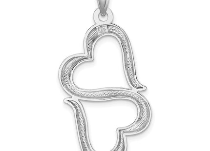 14k White Gold Pendants Style D3824W - Classique Jewelry Inc.