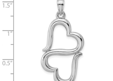 14k White Gold Pendants Style D3824W - Classique Jewelry Inc.