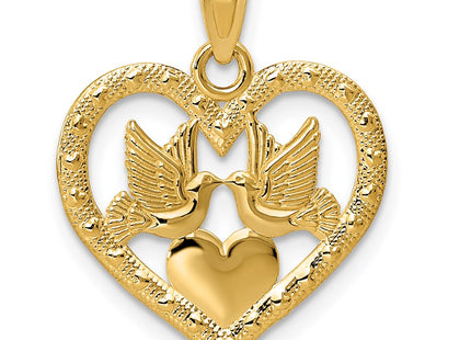 14k Yellow Gold Pendants Style D3832 - Classique Jewelry Inc.