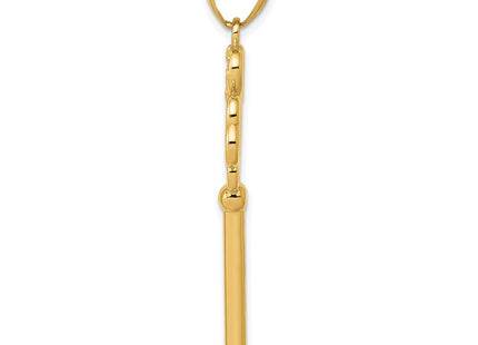 14k Yellow Gold Jewelry Style D3855 - Classique Jewelry Inc.