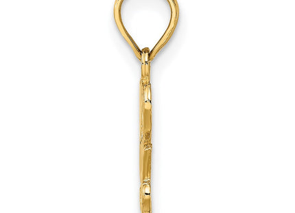 14k Yellow Gold Jewelry Style D3868 - Classique Jewelry Inc.