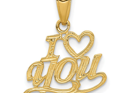 14k Yellow Gold Pendants Style D3869 - Classique Jewelry Inc.