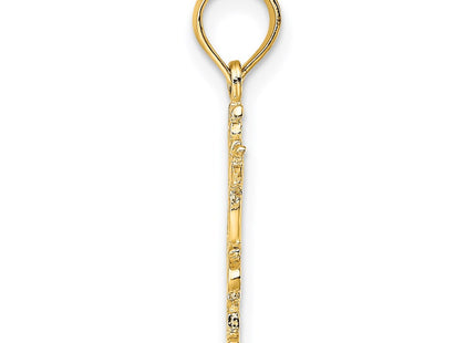 14k Yellow Gold Jewelry Style D3884 - Classique Jewelry Inc.