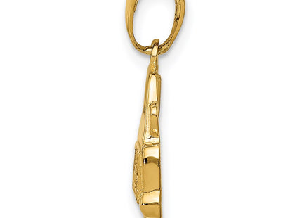 14k Yellow Gold Pendants Style D3887 - Classique Jewelry Inc.