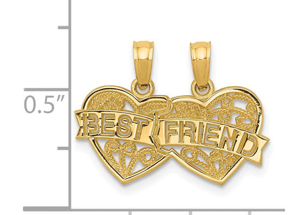 14k Yellow Gold Pendants Style D3891 - Classique Jewelry Inc.