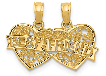 14k Yellow Gold Pendants Style D3891 - Classique Jewelry Inc.