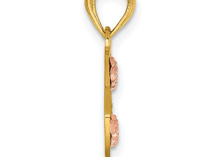 14k Two-tone Pendants Style D3892 - Classique Jewelry Inc.