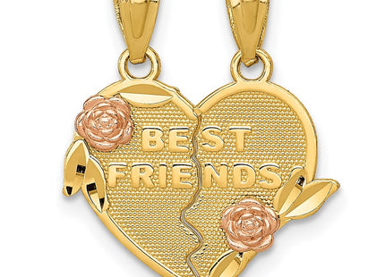 14k Two-tone Pendants Style D3892 - Classique Jewelry Inc.