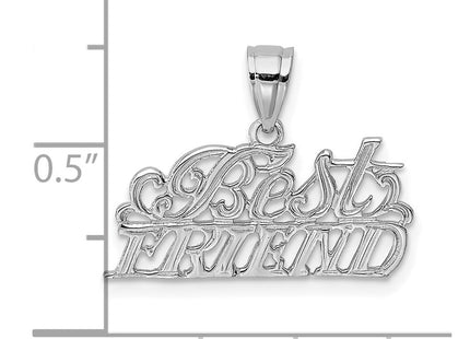 14k White Gold Pendants Style D3894W - Classique Jewelry Inc.