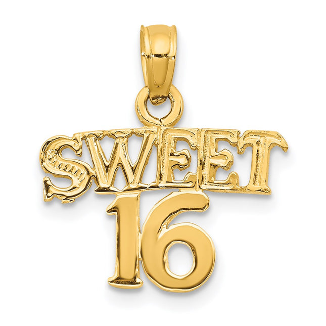 14k Yellow Gold Pendants Style D3912 - Classique Jewelry Inc.
