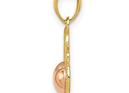 14k Two-tone Pendants Style D3915 - Classique Jewelry Inc.