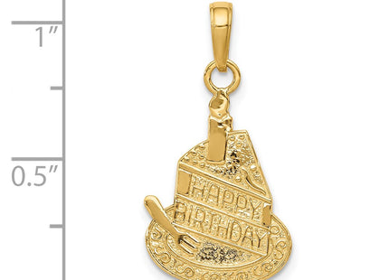 14k Yellow Gold Pendants Style D3921 - Classique Jewelry Inc.