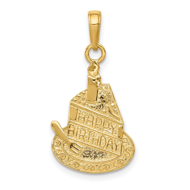 14k Yellow Gold Pendants Style D3921 - Classique Jewelry Inc.