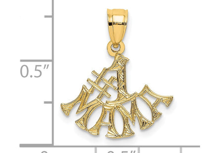 14k Yellow Gold Jewelry Style D3925 - Classique Jewelry Inc.