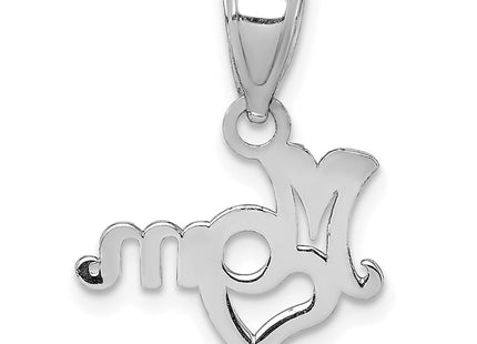 14k White Gold Pendants Style D3938W - Classique Jewelry Inc.