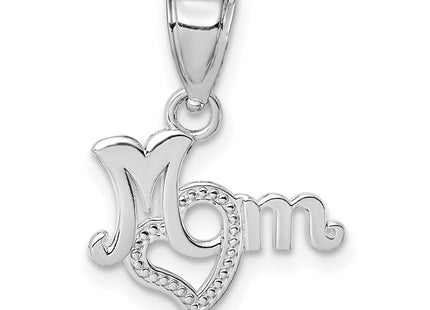 14k White Gold Pendants Style D3938W - Classique Jewelry Inc.