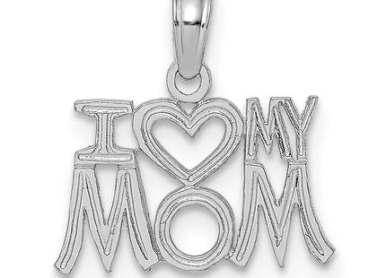 14k White Gold Pendants Style D3939W - Classique Jewelry Inc.