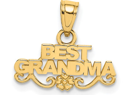 14k Yellow Gold Pendants Style D3957 - Classique Jewelry Inc.