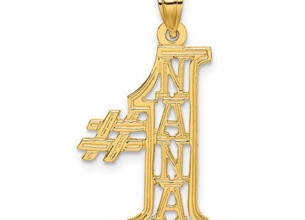 14K gold charm