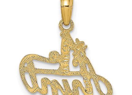 14k Yellow Gold Jewelry Style D3965 - Classique Jewelry Inc.