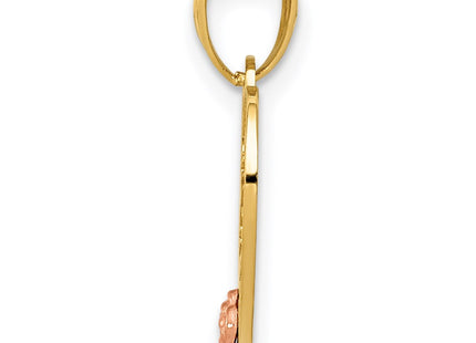 14k Two-tone Pendants Style D3975 - Classique Jewelry Inc.