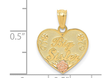 14k Two-tone Pendants Style D3975 - Classique Jewelry Inc.