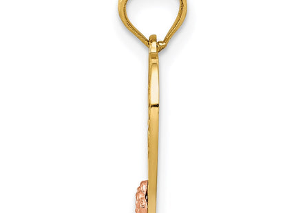 14k Two-tone Pendants Style D3976 - Classique Jewelry Inc.
