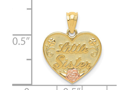 14k Two-tone Pendants Style D3976 - Classique Jewelry Inc.