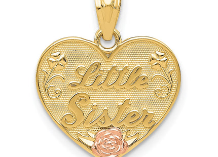 14k Two-tone Pendants Style D3976 - Classique Jewelry Inc.