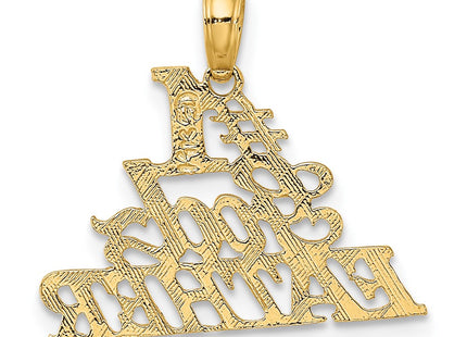 14k Yellow Gold Jewelry Style D3978 - Classique Jewelry Inc.